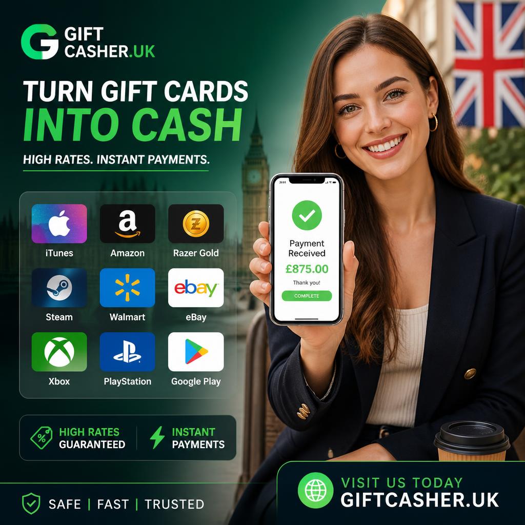 Sell gift cards instantly